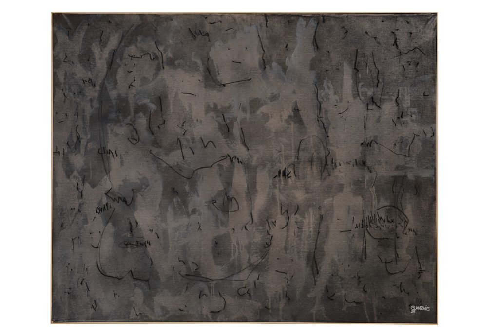 Unschuld Tusche 125 x 155 cm