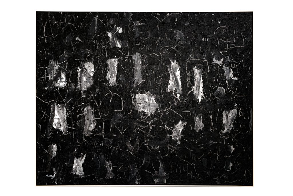 Seelen unterwegs Acryl 120 x 155 cm