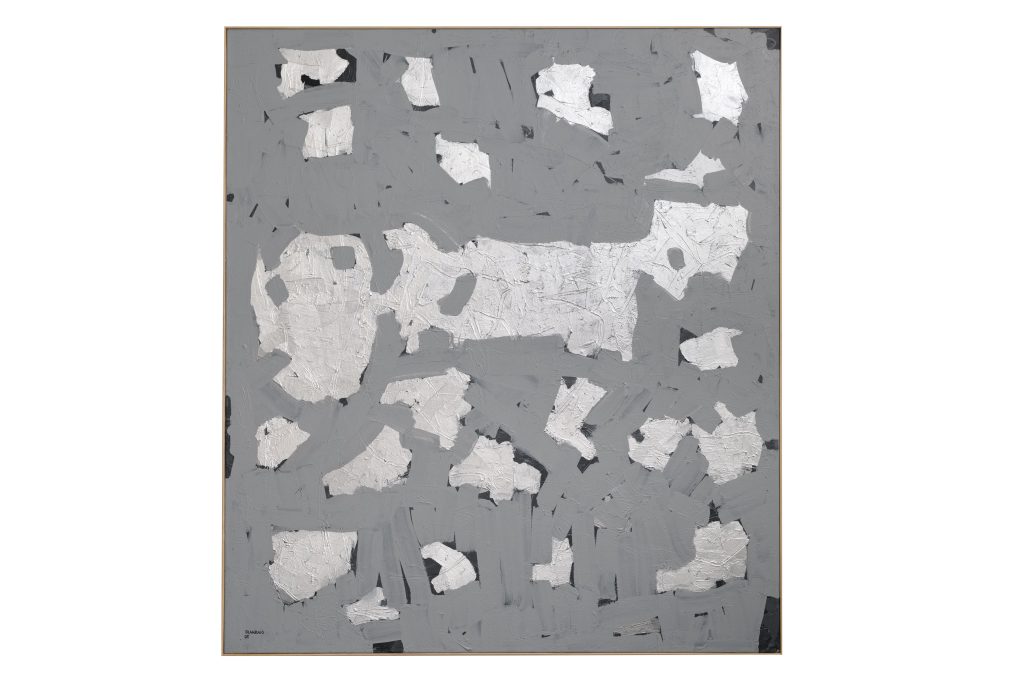 Hinter den Masken Acryl 160 x 180 cm