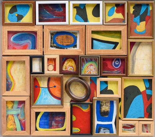 Collage Acryl 