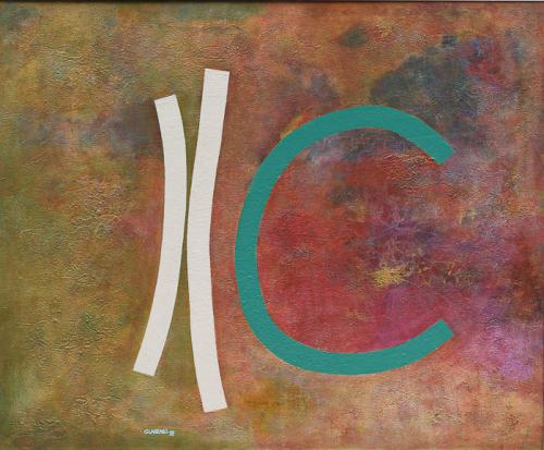 Ordnung im Raum Acryl 115 cm x 140 cm